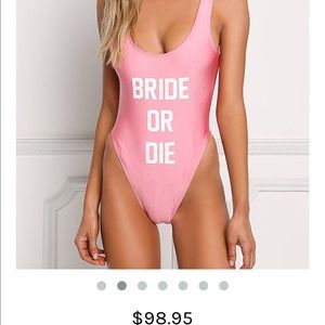 Bridal swimsuit